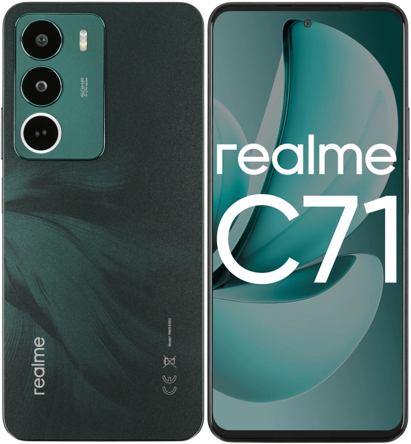Купить Смартфон realme С71 8/256Gb Green